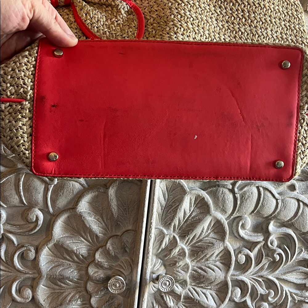 Kate Spade Raffia Tote Bag - Picture 4 of 6